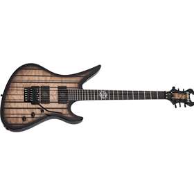 Syn-Fr Quilted Maple(2019) (Usa) Trans Clear Black Burst / Pinstripe,Case Included