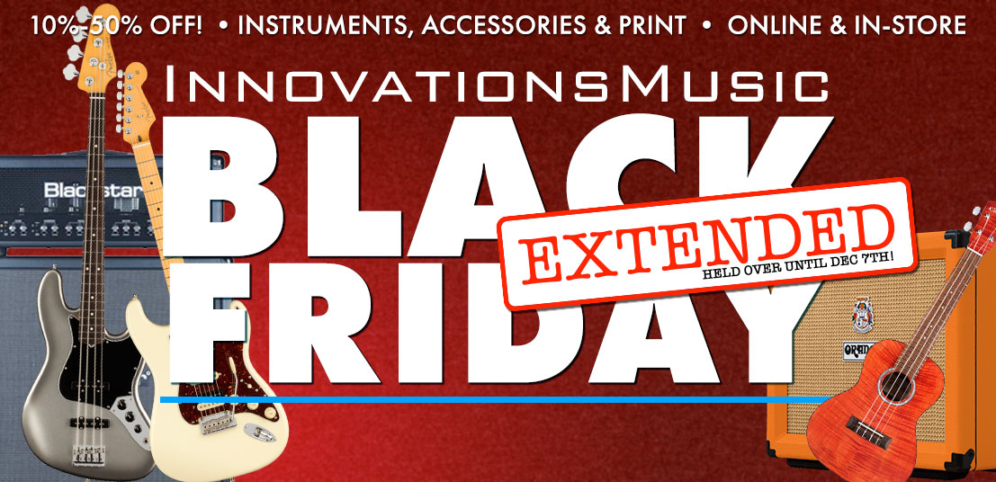 Black Friday Starts Early at Innovations Music