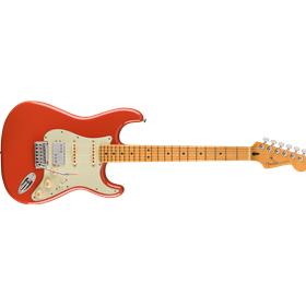 Player Plus Stratocaster® HSS, Maple Fingerboard, Fiesta Red