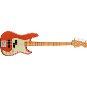 Player Plus Active Precision Bass®, Maple Fingerboard, Fiesta Red