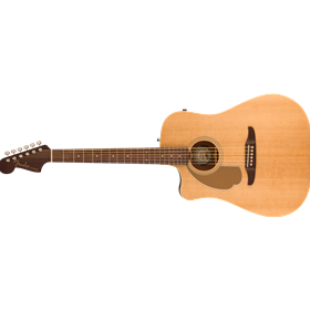 Redondo Player Left-Handed, Walnut Fingerboard, Gold Pickguard, Natural