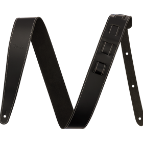 2" Essentials Leather Strap, Black