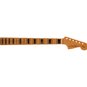 Roasted Jazzmaster Neck, Block Inlays, 22 Medium Jumbo Frets, 9.5" Radius, Maple Modern C Shape