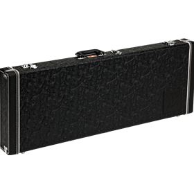 Waylon Jennings Strat/Tele Case, Black Tooled Leather