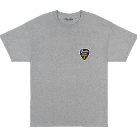 Fender® Pick Patch Pocket Tee, Athletic Gray, XL