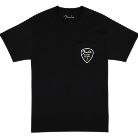 Fender® Pick Patch Pocket Tee, Black, XXL
