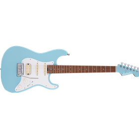 MJ Series Signature Misha Mansoor So-Cal 2PT, Caramelized Maple Fingerboard, Daphne Blue