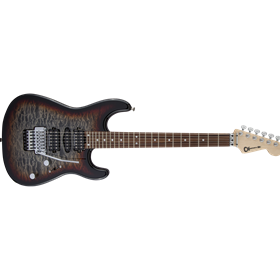 MJ San Dimas® Style 1 HSH FR PF QM, Pau Ferro Fingerboard, Midnight Glow