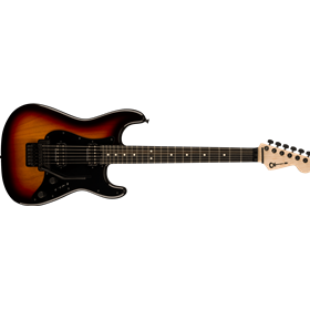 Pro-Mod So-Cal Style 1 HH FR E, Ebony Fingerboard, Three-Tone Sunburst