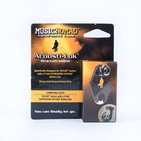 MUSICNOMAD Strap lock adapter for Taylor guitars with Expression System® 9V battery box