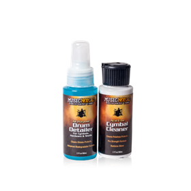 MUSICNOMAD Drum detailer & cymbal cleaner trial size pack - 2 oz.