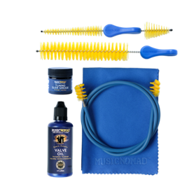 MUSICNOMAD 6-piece premium trumpet care kit