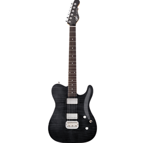 G&L Tribute ASAT Deluxe Trans black Carved Top