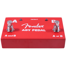 2-Switch ABY Pedal, Red