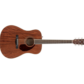 PM-1 Dreadnought All Mahogany with Case, Natural