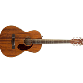 PM-2 Parlor All Mahogany with Case, Natural
