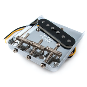 62 Tele® Custom Bridge Assembly with Pickup, Threaded Steel Saddles