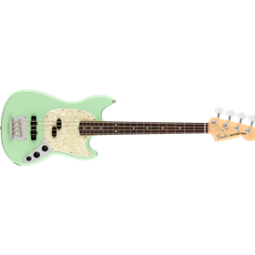 American Performer Mustang Bass®, Rosewood Fingerboard, Satin Surf Green