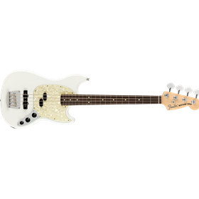 American Performer Mustang Bass®, Rosewood Fingerboard, Arctic White