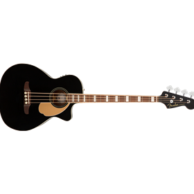 Kingman Bass, Walnut Fingerboard, Black