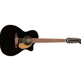 Villager 12-String, Walnut Fingerboard, Black V3