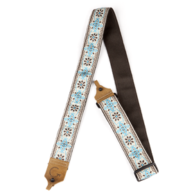 G Brand Banjo Strap Blue/Brown