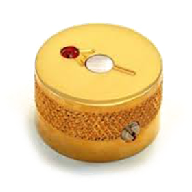 Knob, Gretsch® Arrow Logo with Jewel, Gold (4)
