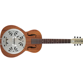 G9200 Boxcar™ Round-Neck, Mahogany Body Resonator Guitar, Natural