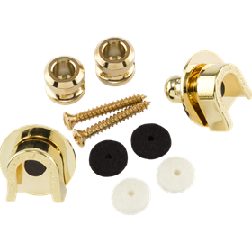 Fender® Security Strap Locks, Gold