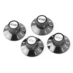 72 Telecaster® Custom Knobs (4), Black
