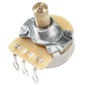 Pure Vintage 1 Meg Linear Solid Shaft Control with Mounting Hardware