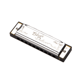 Blues Deluxe Harmonica, Key of F