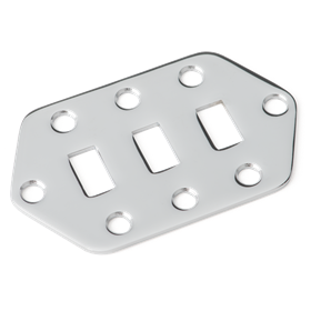 Jaguar® Pickup Selector Switch Control Plate, Chrome