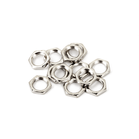 Potentiometer Nuts (12) (Nickel)