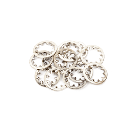 Potentiometer Locking Washers (12) (Nickel)