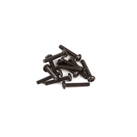 American Deluxe/Elite Strat®/Tele® Saddle Intonation Screws, (Short 4-40 X 5/8) Phillips, Black (12)