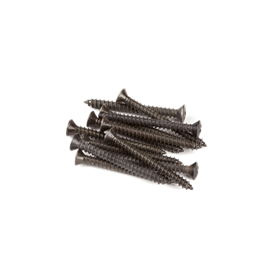 Neck Mounting Screws, Sheet Metal (8 X 1-3/4"), Black (12)