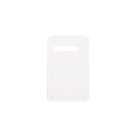 Modern-Style Strat® Backplate, White, 1-Ply, Single Slot