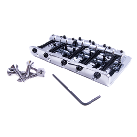 Standard Series 5-String Bass Bridge Assembly ('06-Present), Chrome