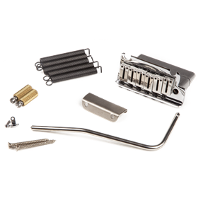 American Ultra Stratocaster® Bridge Assembly, Polished Steel