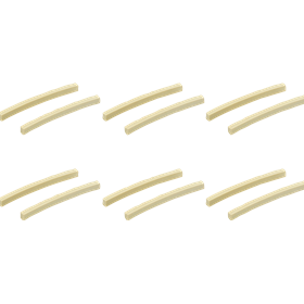 Melamine Stratocaster®/Telecaster® String Nut Blanks (12)