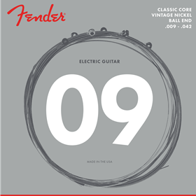 Classic Core Electric Guitar Strings, 155L, Vintage Nickel, Ball Ends (.009-.042)