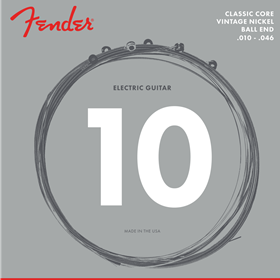 Classic Core Electric Guitar Strings, 155R, Vintage Nickel, Ball Ends (.010-.046)