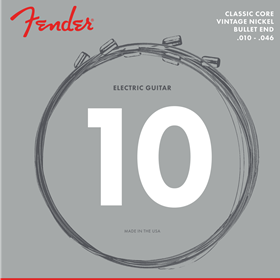 Classic Core Electric Guitar Strings, 3155R, Vintage Nickel, Bullet Ends (.010-.046)