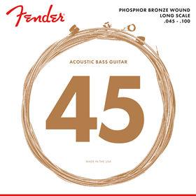 8060 Acoustic Bass Strings, Phosphor Bronze, Long Scale, .45-.100 Gauges, (4)