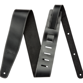 Broken-In Leather Strap, Black, 2.5"