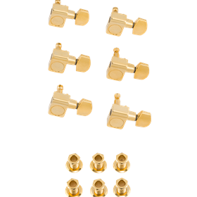 American Standard Series Guitar Tuning Machines Gold (6)