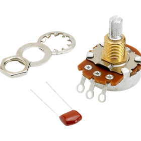 500K Split Shaft Potentiometer (Vol or Tone)