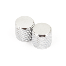 Telecaster®/Precision Bass® Knobs, Knurled Chrome (2)