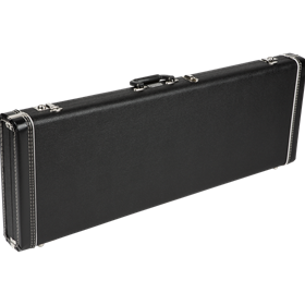 G&G Standard Strat®/Tele® Hardshell Case, Black with Black Acrylic Interior